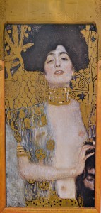 Klimt Gustav, Judith I, cartel original editado por Galerie Welz Salzburg, 70x36 cms (1)
