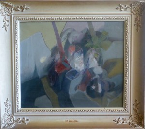 Merino Daniel, Bodega, oleo lienzo, 46x55 cms. y marco 67x75 cms. 1200 (1)