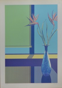 Belmonte jarrón con flores, 43-100 70x50 cms.  (2)