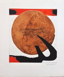 José Caballero - "Taurino", grabado y gofrado