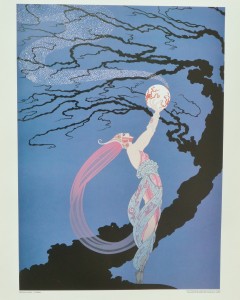 Erté, Romain de Tirtoff, Fireflies, cartel art decó, 53x43 cms. 16 (1)