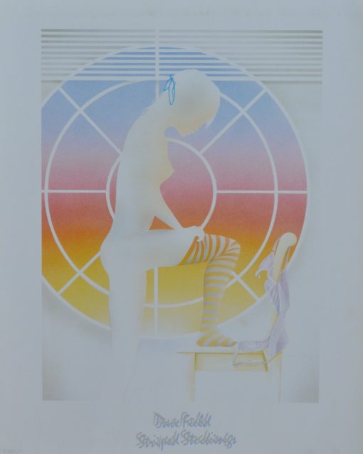 Dave Field - "Striped Stockings" cartel