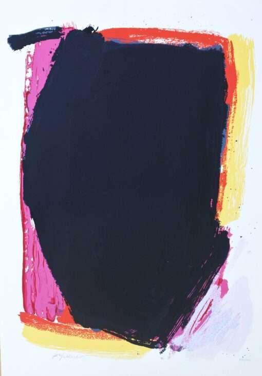 Jose Guerrero- "Composición S. T." serigrafía