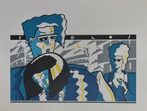 Guzman el bueno, celos, litografía 11-50 50x65,50 cms (2)