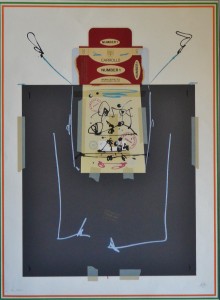 Saura Antonio, Les Jardin des Nations, Ana, litografía 1976, numerada hc y firmada a lápiz, 56x75 cms. 1300 (15)