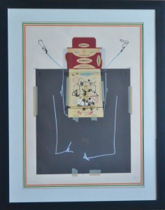 Saura Antonio, Les Jardin des Nations, Ana, litografía 1976, numerada hc y firmada a lápiz, 56x75 cms. 1500 (4)