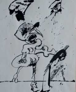 Bonifacio - "Figuras" tinta china papel