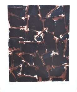 Rafael Canogar 1982 - "Los Andes I" grabado aguafuerte