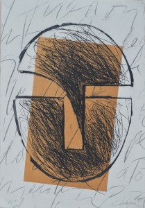 Canogar Rafael, numerado pt y firmado a lapiz en 1984, 50,50x35 cms (3)