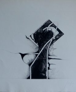 Joaquín Capa - "Composición" grabado