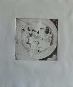 Jorge Castillo - "Pornographismo X" Grabado aguafuerte