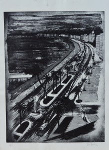 Dis Berlín, grabado, numerado bat y firmado a lápiz, 75,50x56 y plancha 64x49 cms (1)