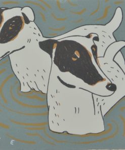 Javier de Juan - "Cave Canis" serigrafía