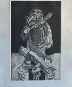 Lucio Muñoz - "Composición LM V" grabado aguafuerte