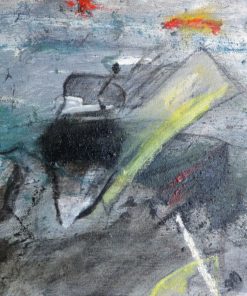 Bonifacio 1995 - "Horizonte gris" pintura oleo lienzo