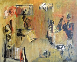 Bonifacio 2004, Interior, pintura oleo lienzo, 33x41 cms (4)