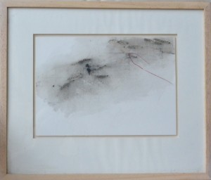 Brinkmann Enrique, composición abstracta, técnica mixta cartulina, enmarcado, obra 21x29,50 cms. y con marco 38x45 cms (3)
