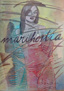 Ceesepe, Marihostia, técnica mixta cartulina, 49x35 cms (3)