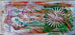 Ceesepe, Muy frágil, técnica mixta cartulina, 25x55 cms (3)