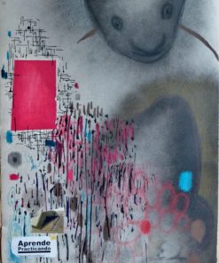 Pagola Javier - "Aprende practicando" original técnica mixta y collage papel