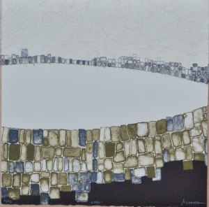 Cantera Miriam, Cabo, litografía y papel chine-collé, edición de 75 ejemplares, numerado y firmado a lápiz, 25x25 cms.  (35)