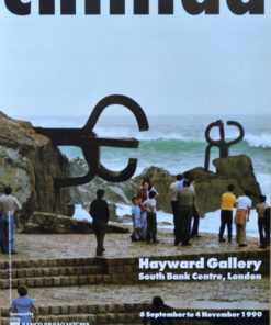 Chillida Eduardo - "Hayward Gallery" cartel original exposición en South Bank Center London en 1990
