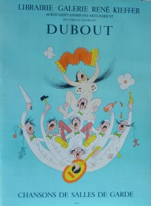Dubout, cartel exposición 71x53 cms (2)