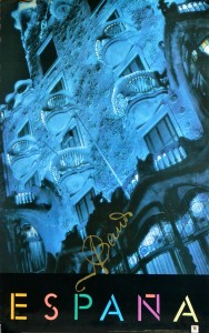 Gaudi Antoni, Casa Batlló, cartel promoción turística, 98x62 cms. 22 (1)