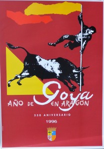 Goya Francisco de , En Aragón, cartel original 250 aniversario, 69x49 cms. 9 (4)