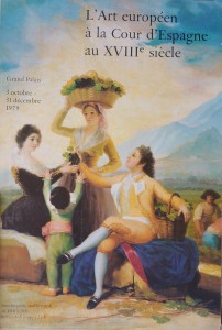 Goya Francisco de , la Vendimia, cartel original exposición en el Grand Palais en 1979, 60x40 cms. 26 (1)