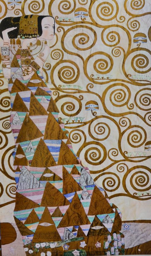 Klimt Gustav - "Expectation" cartel original editado por la Galerie Welz de Salzburg