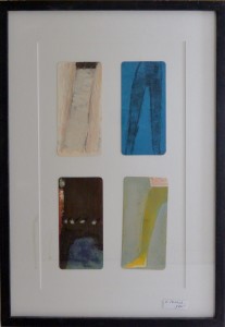 pagola javier 2011 acrílico cartulina composición # 10 cuatro dibujos 14,5x7 (13)