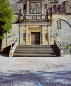 Baeza - "Fachada de la Catedral" cartel promoción turística