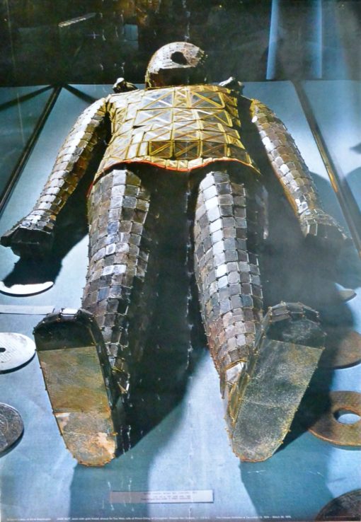 Jade Suit - "Chinese Exhibition" cartel original exposición en National Galley of Art Washington en 1975