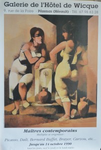Galerie de l´ Hotel de Wicque, 63x43,50 cms.