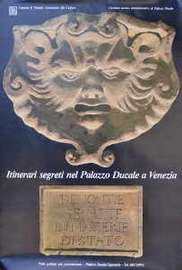 Itinerari segreti nel Palazzo Ducale a Venezia, Cartel, 100x68 cms (1)