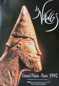 Les Vikings, Grand Palais, cartel original exposición en 1992, 61x41 cms. 22 (1)