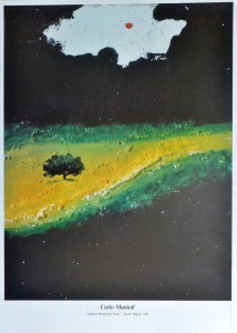 Mattioli Carlo, Galeria Metastasio Prato Milano, cartel, 70x50 cms (3)