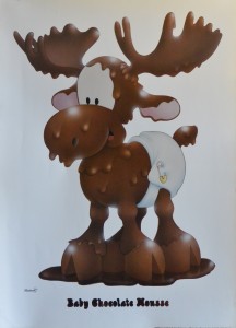 Moskowitz Stewart, Baby Chocolate Mouse, cartel, 71x52 cms. 26 (1)