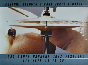 Nyerges Suzanne, Santa Barbara Jazz Festival, cartel, 46x61 cms.  (3)