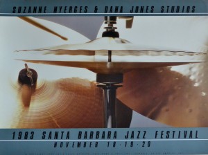 Nyerges Suzanne, Santa Barbara Jazz Festival, cartel, 46x61 cms. (3)