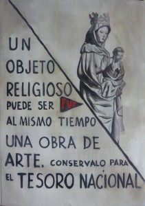 Un objeto religioso, cartel 100x70 cms. 12 (3)