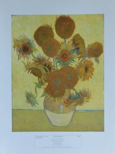 Van Gogh Vincent, Sunflowers, 50x38 cms (2)