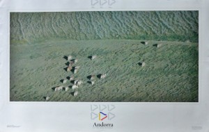 Andorra, cartel promoción turística, 50x79 cms (1)