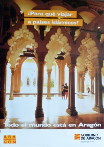 Aragón, arte islámico, cartel promoción turística, 68x48 cms (3)
