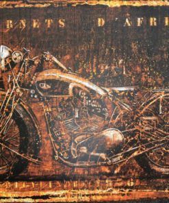 Arietti - "BSA Bycilindres, Carnets d´Afrique" cartel