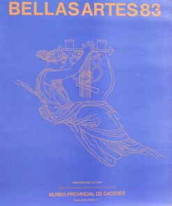 Bellas Artes 83 - "Museo provincial de Caceres" cartel
