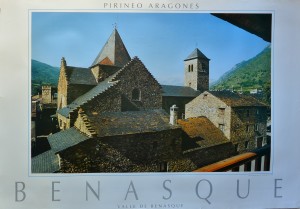 Benasque, Pirineo aragonés, cartel promoción turística, 69x98 cms (2)