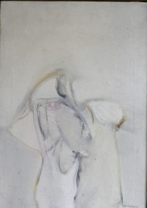 Bonifacio 1969, Medio torso, oleo lienzo, firmado en 1969, 46x33 cms 4400 (1)