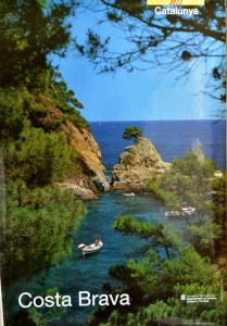 Cataluña, Costa Brava, cartel promoción turística, 82x56 cms. (3)